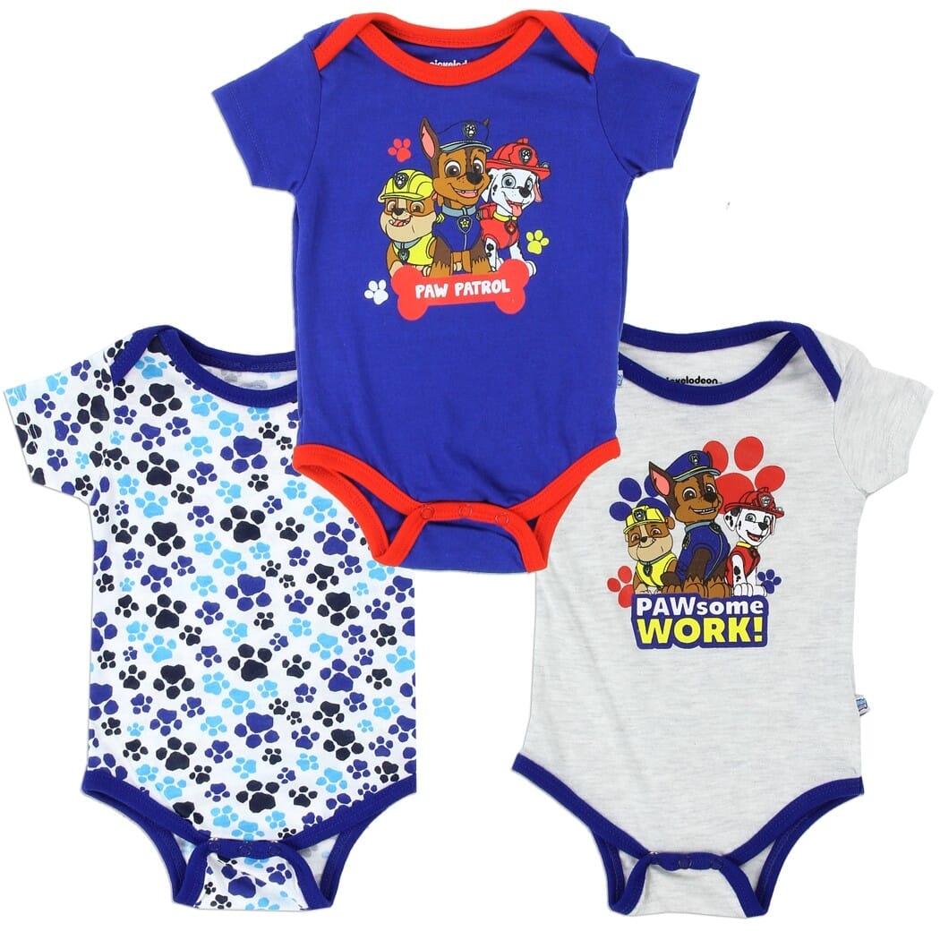 paw patrol rubble onesie