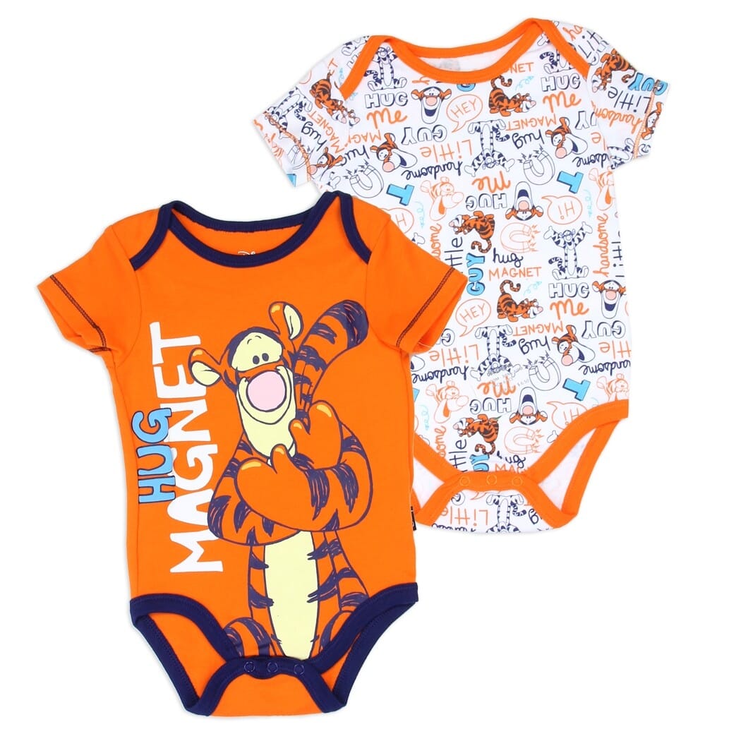 2-SET WINNIE THE POOH PIGLET /& MINNIE Creeper Baby Girl Disney Pink Clothing NEW