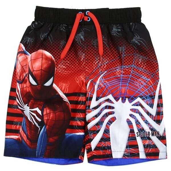 Marvel Spiderman Boy Swim Trunks Shorts Size 6//7